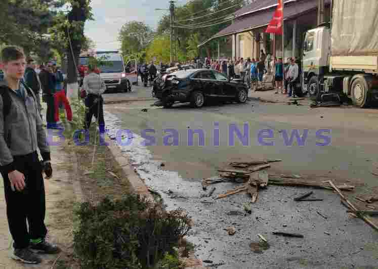 accident grav in Darabani- Botosani