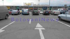 parcare la kaufland- botosani