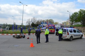 scuter accident sens giratoriu sucevei Botosani