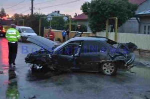 accident BMW strada Colonel Vasiliu- Dorohoi