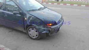 accident Fiat- Opel pe Calea Nationala- Botosani