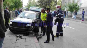 accident pe Nicolae Iorga- - Botosani