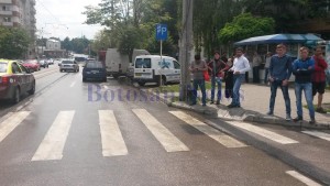 accident pe strada Ion Pillat- Botosani