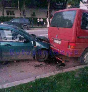 accident pe strada Pacea Botosani