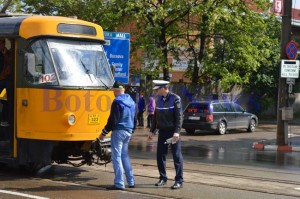 accident travai politie vw passat botosani