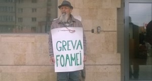 gheorghe zvanca- protest la Dorohoi- Botosani