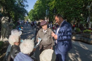 marius buliga in campanie electorala