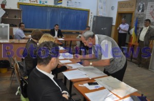 alegeri locale 2016- sectie de votare - urna - botosani
