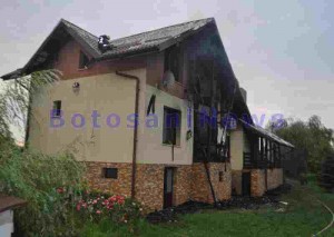 incendiu vila manastirea doamnei- botosani