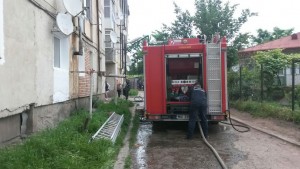 interventie incendiu pompieri trusesti- botosani