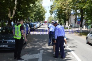 politisti la accident bulevard1