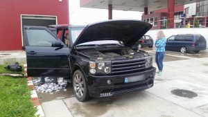 range rover plin cu tigari