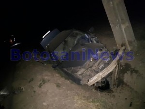 accident BMW Zlatunoaia - Botosani