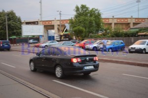 accident Dacia Logan- taxi pe Calea Nationala din botosani