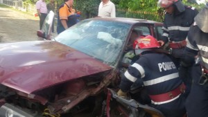 accident BMW Darabani- Botosani 