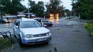 accident Bulevardul Mihai Eminescu- strada Nicolae Iorga -Botosani