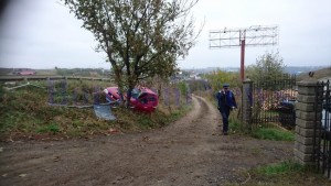 accident-manastirea-doamenie-masina-in-copac- Botoşani