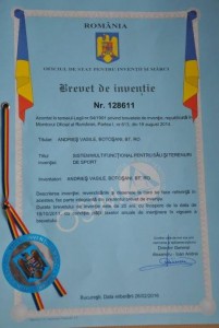 brevet de inventie Vasile Andries- sport relax Botosani