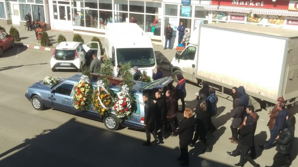 inmormantare consilierul judetean Ionel Nenisca la Darabani - Botosani