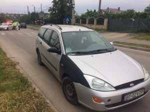 accident pe trecerea de pietoni de pe strada Dobosari, botosani