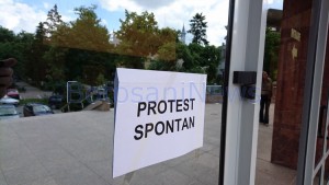 protest spontan finante