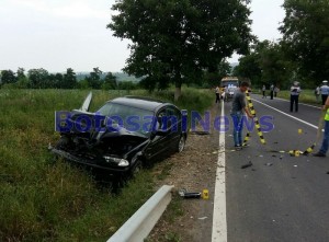 accident leorda - politie - botosani