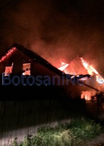 incendiu casa todireni- botosani