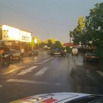 strazi inundate. stiri, ploi torentiale, municipiul botosani