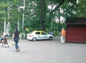 taxi in parcul mihai eminescu botosani