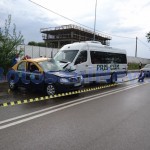 accident microbuz taxi - alfa land- botosani