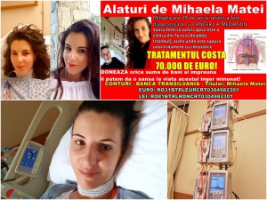 mihaela matei cancer apel umanitar