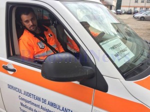 protest ambulanta botosani1