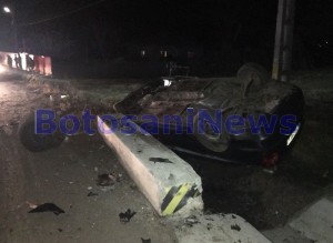 accident, sendriceni, botosani, stiri