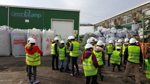 elevi de la Palatul Copiilor Botosani la parc integrat reciclare deseuri buzau (3)