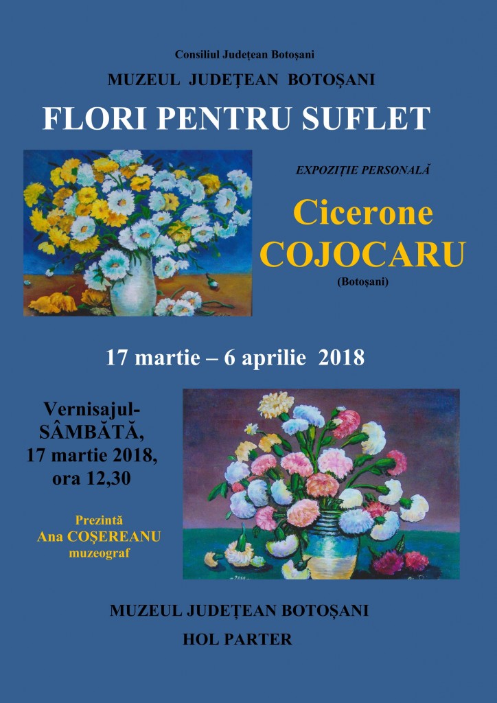 expozitie FLORI PENTRU Suflet, stiri, botosani