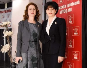 marcela patrar si doina federovici, stiri, botosani, psd