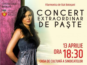 concert pascal, stiri, filarmonica botosani, botosani, paula seling