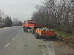 gunoi pe marginea drumurilor , stiri, botosani