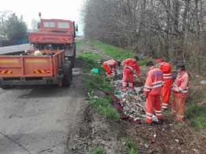 gunoi pe marginea drumurilor , stiri, botosani