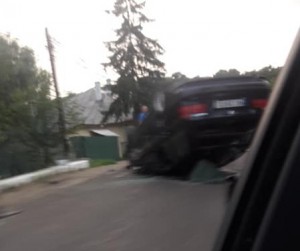 accident, stiri , hudesti, botosani, masina rasturnata