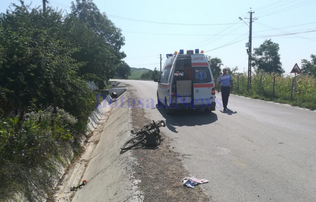 accident, biciclist, stiri , botosani