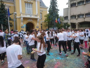 bataie cu praf colorat la Botosani, stiri, botosani (1)