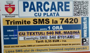 parcare cu plata