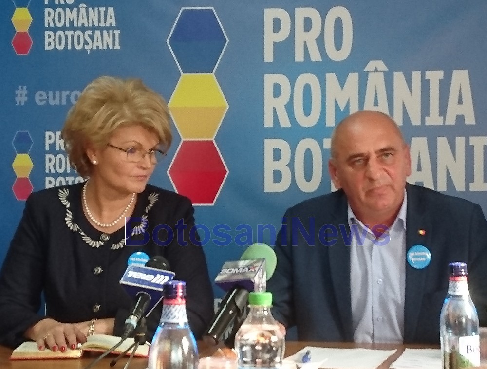 mihaela hunca, dumitru chelariu, pro romania, stiri, botosani