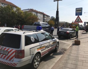 politie, masina in trafic , stiri, botosani