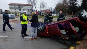 accident , stiri, botosani, giratoriu