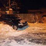 accident, stiri , masina in gard , botosani