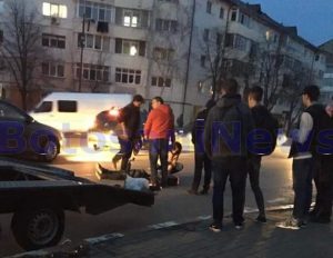 accident pe strada Savenilor - Botosani