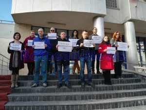 protest al procurilor din Botosani fata de modificarea legilor justitiei