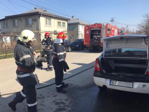 scurgeri carburanti dintr-o masina la Dorohoi -Botosani